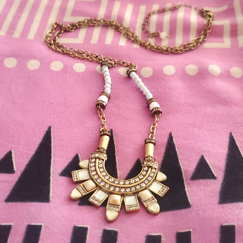 Fancy Boho Pendant Necklace